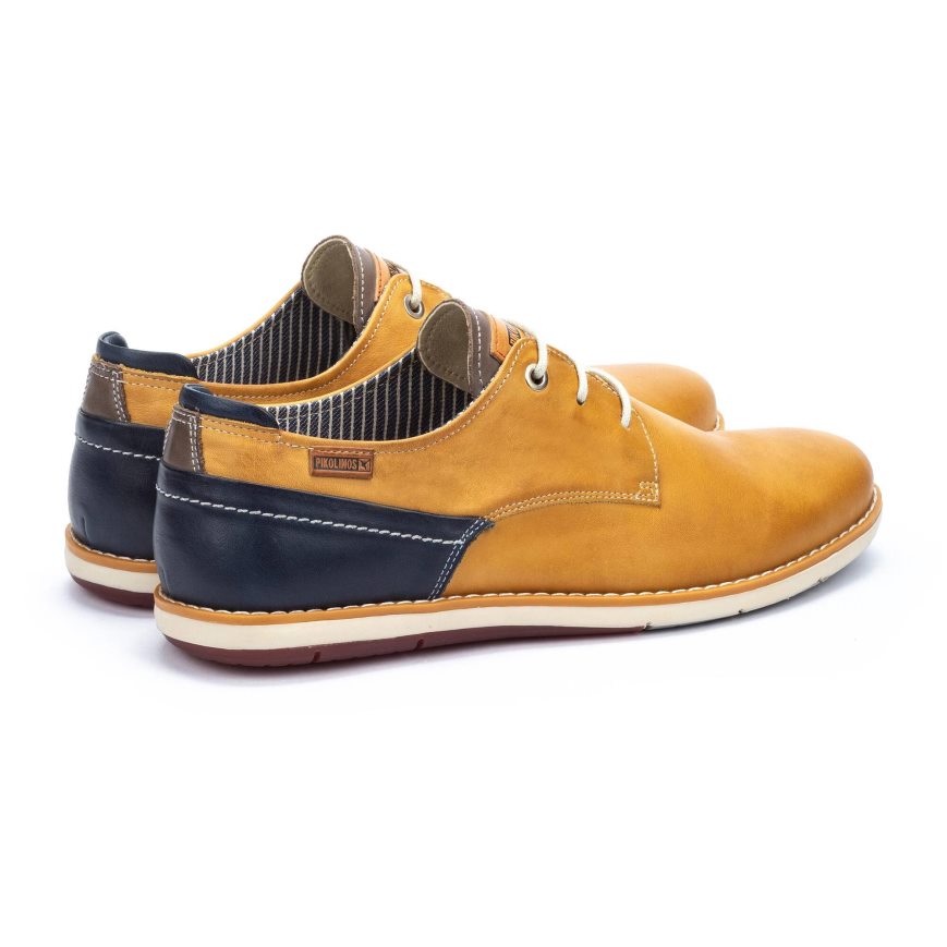 Men's Pikolinos JUCAR Casual Shoes Yellow | NZ S8072A1